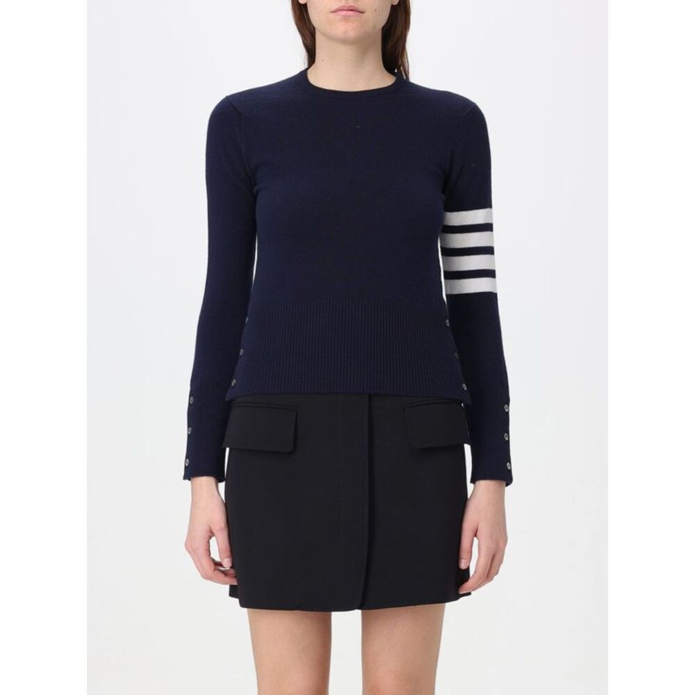 Thom Browne Sweater Woman Blue